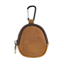 Men Leather Zip Around Wallet