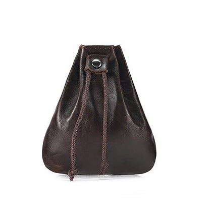 Men Leather Zip Around Wallet