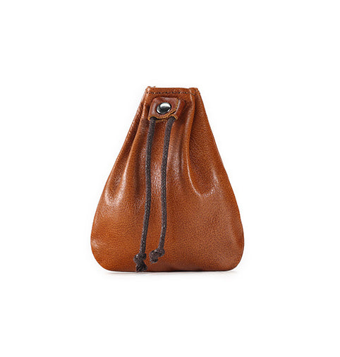 Men Leather Zip Around Wallet