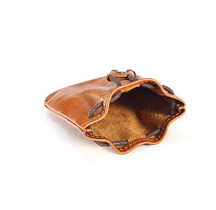 Men Leather Zip Around Wallet