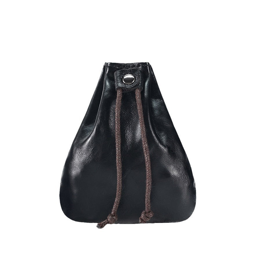 Men Leather Zip Around Wallet