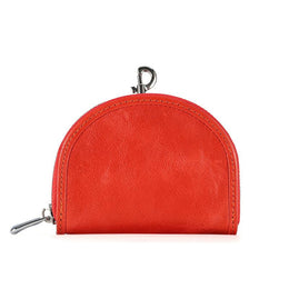 Men Leather Zip Around Wallet