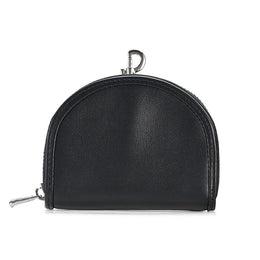 Men Leather Zip Around Wallet