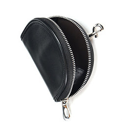 Men Leather Zip Around Wallet