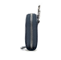 Men Leather Zip Around Wallet