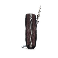 Men Leather Zip Around Wallet