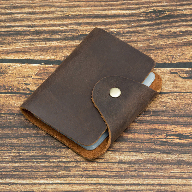 Men Leather Card Holder