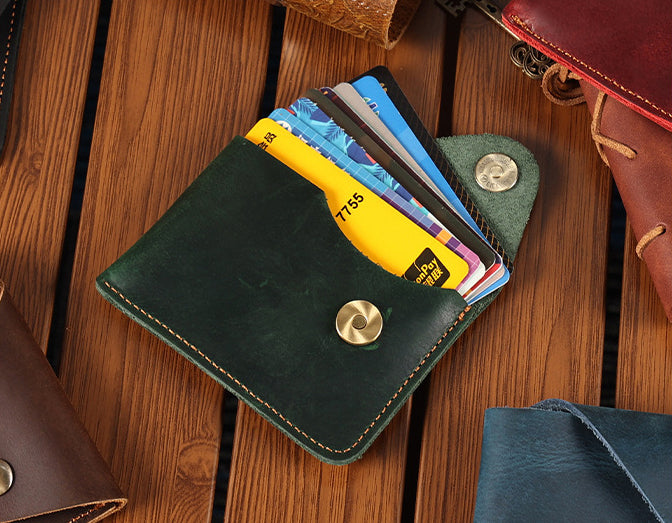 Men Leather Card Holder