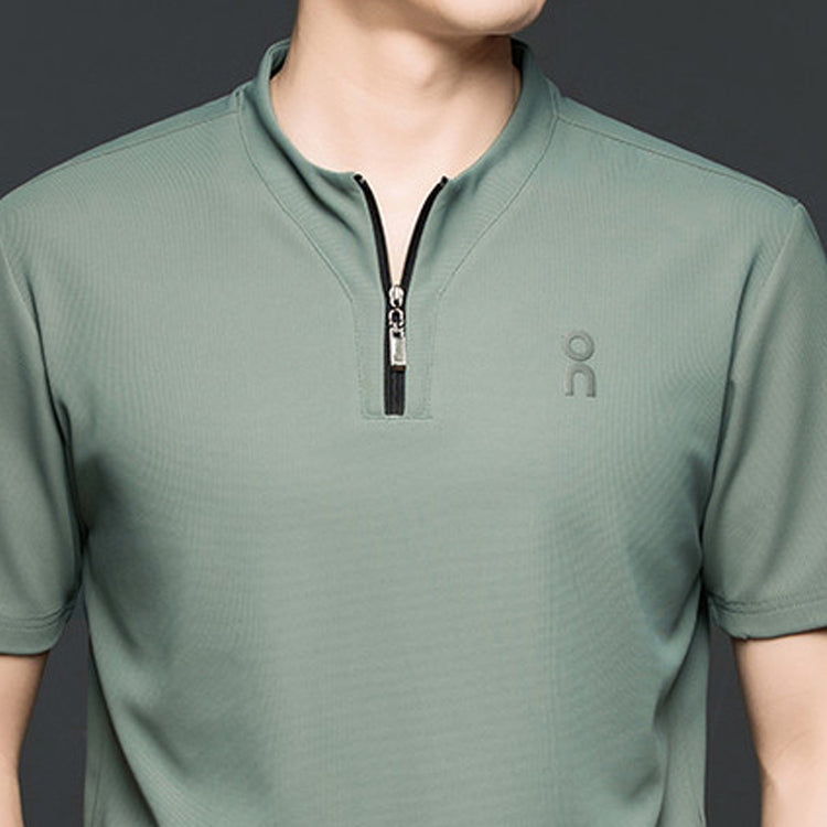 V-Neck Raw Edge T-shirt