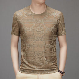 Graphic Printed Round Neck Regular Fit T-shirt