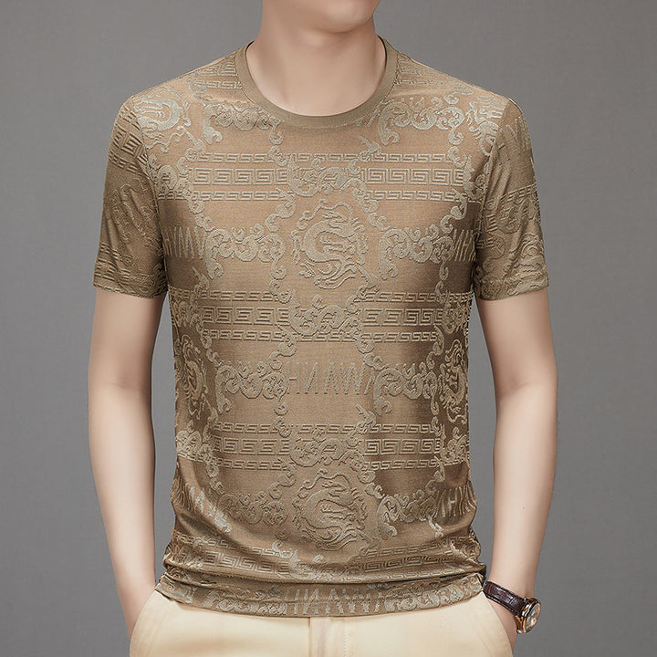 Graphic Printed Round Neck Regular Fit T-shirt