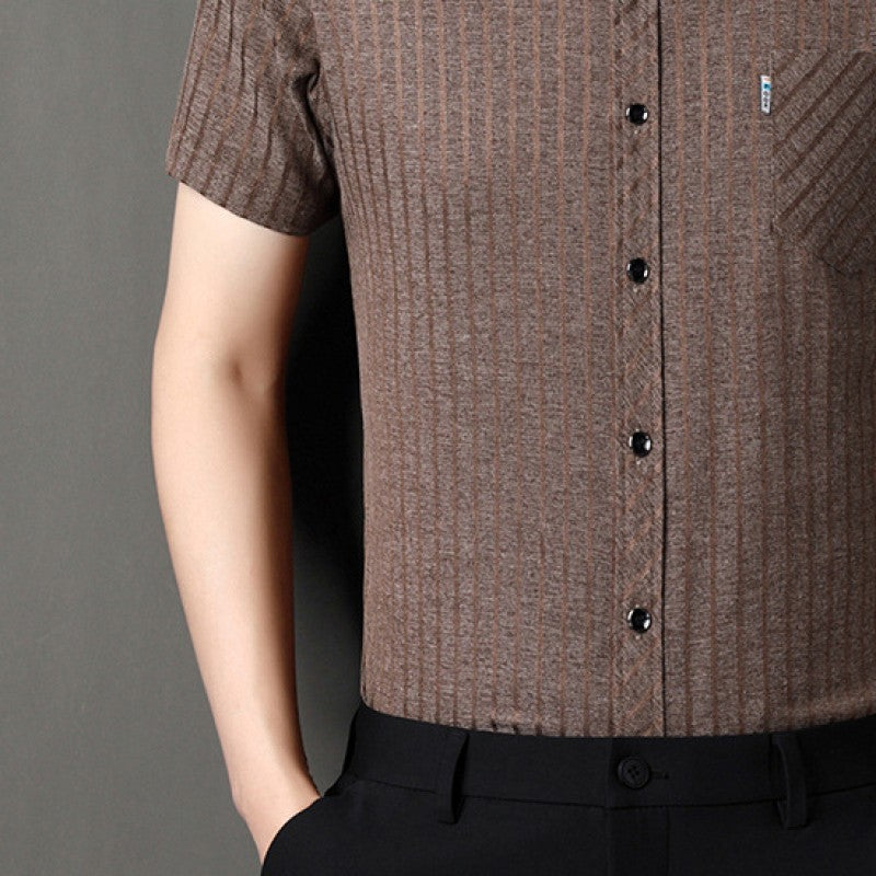 Men Striped Formal Shirt
