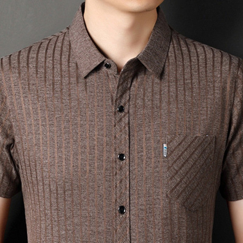 Men Striped Formal Shirt