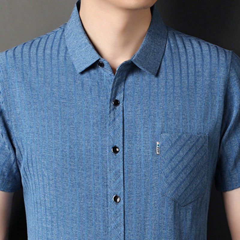 Men Striped Formal Shirt