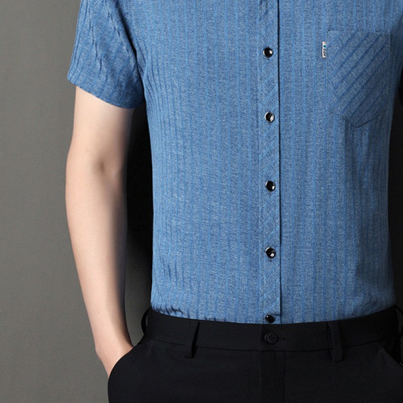 Men Striped Formal Shirt