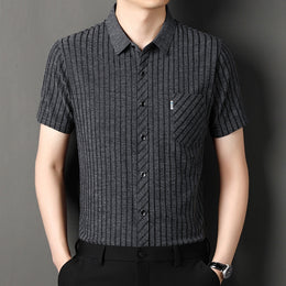 Men Striped Formal Shirt
