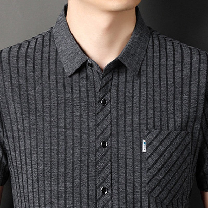 Men Striped Formal Shirt
