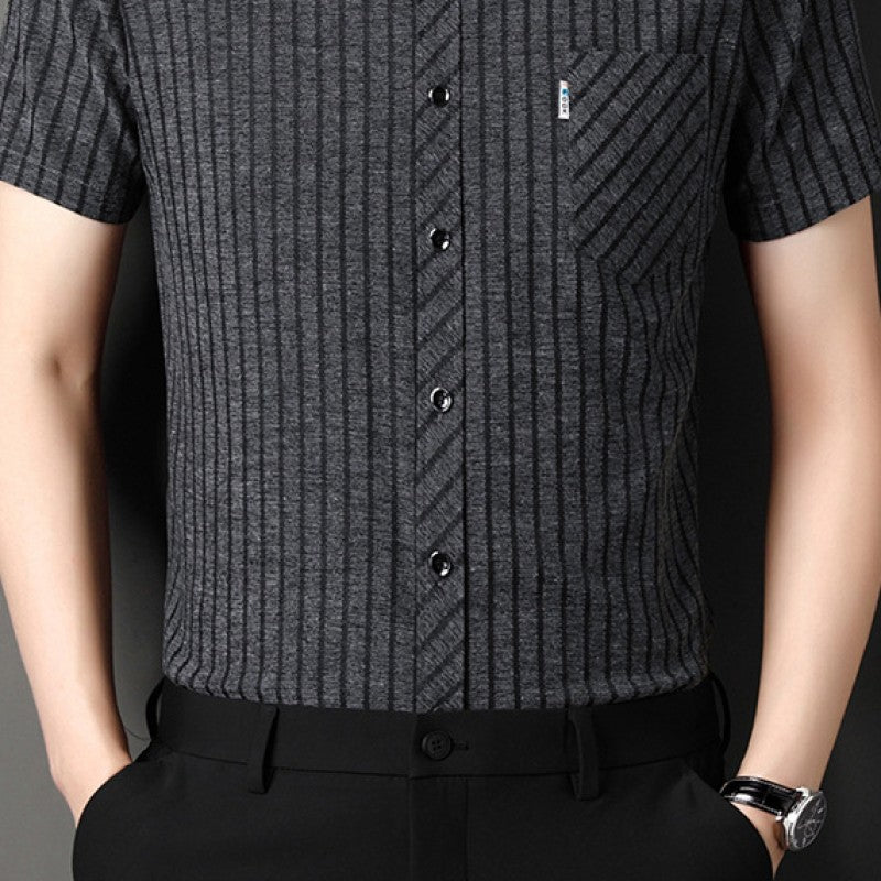 Men Striped Formal Shirt
