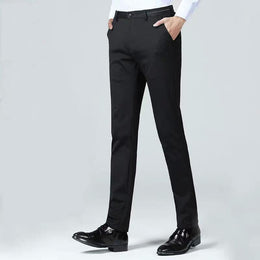 Men Slim Fit Formal Trousers