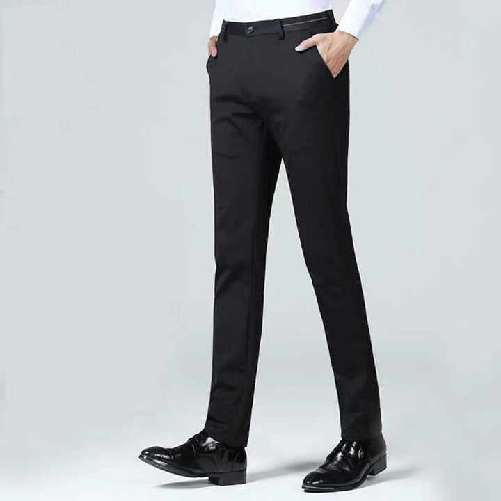 Men Slim Fit Formal Trousers