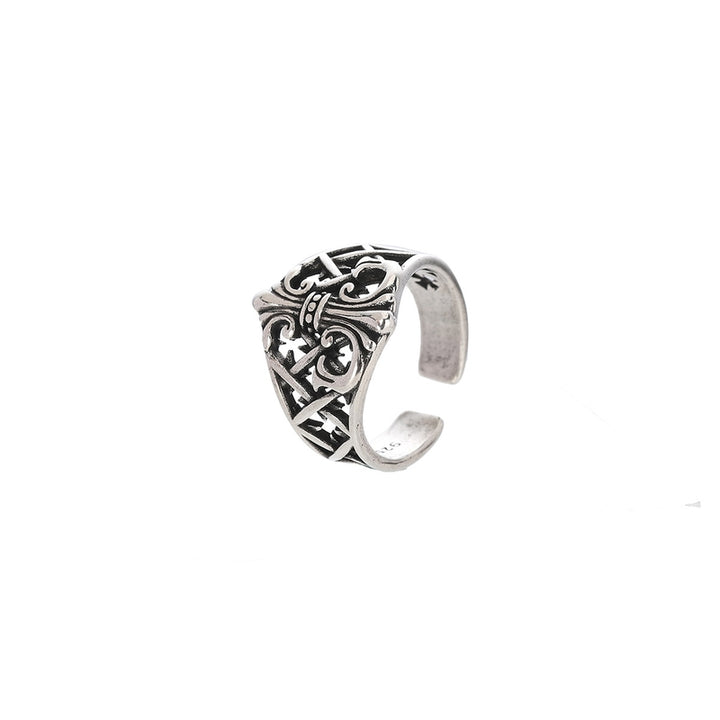 Silver-Plated  Adjustable Finger Ring