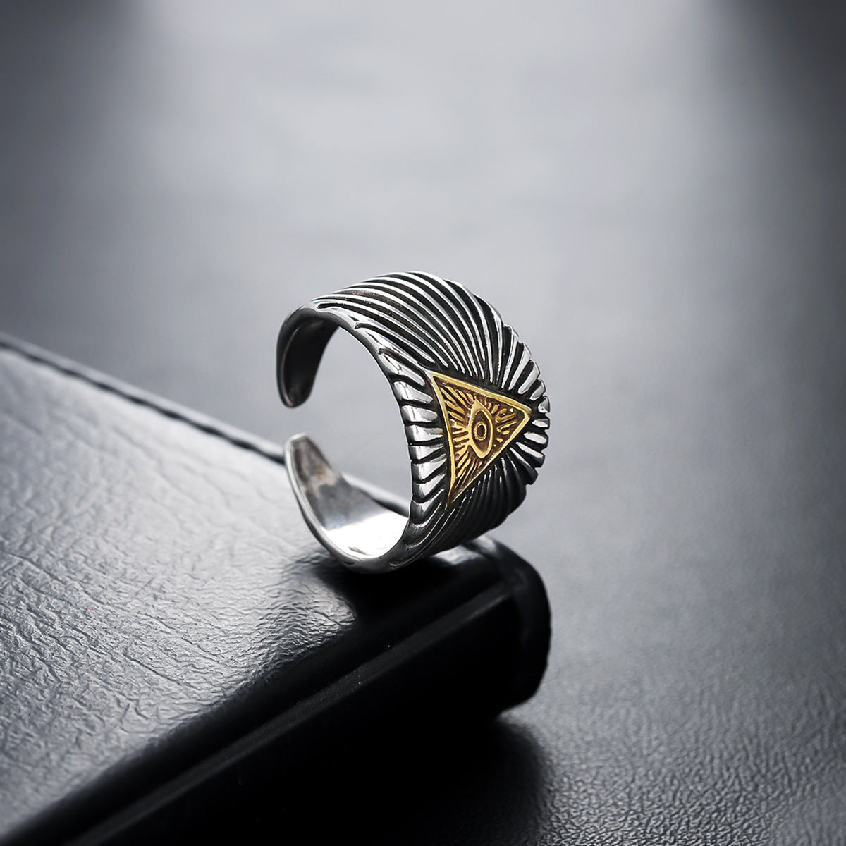 Silver-Plated  Adjustable Finger Ring