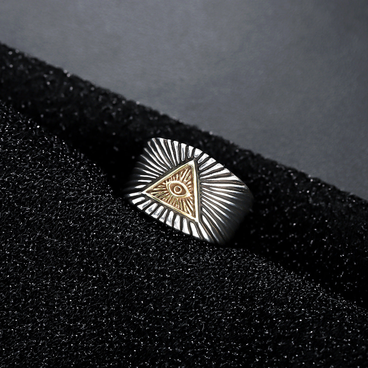 Silver-Plated  Adjustable Finger Ring