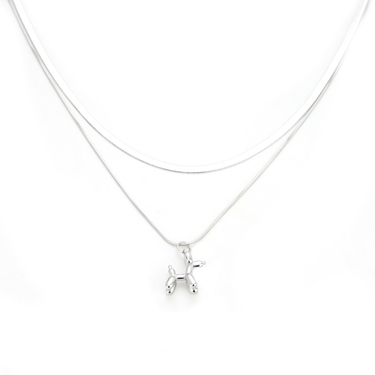 Stainless Steel Silver-Plated Chain