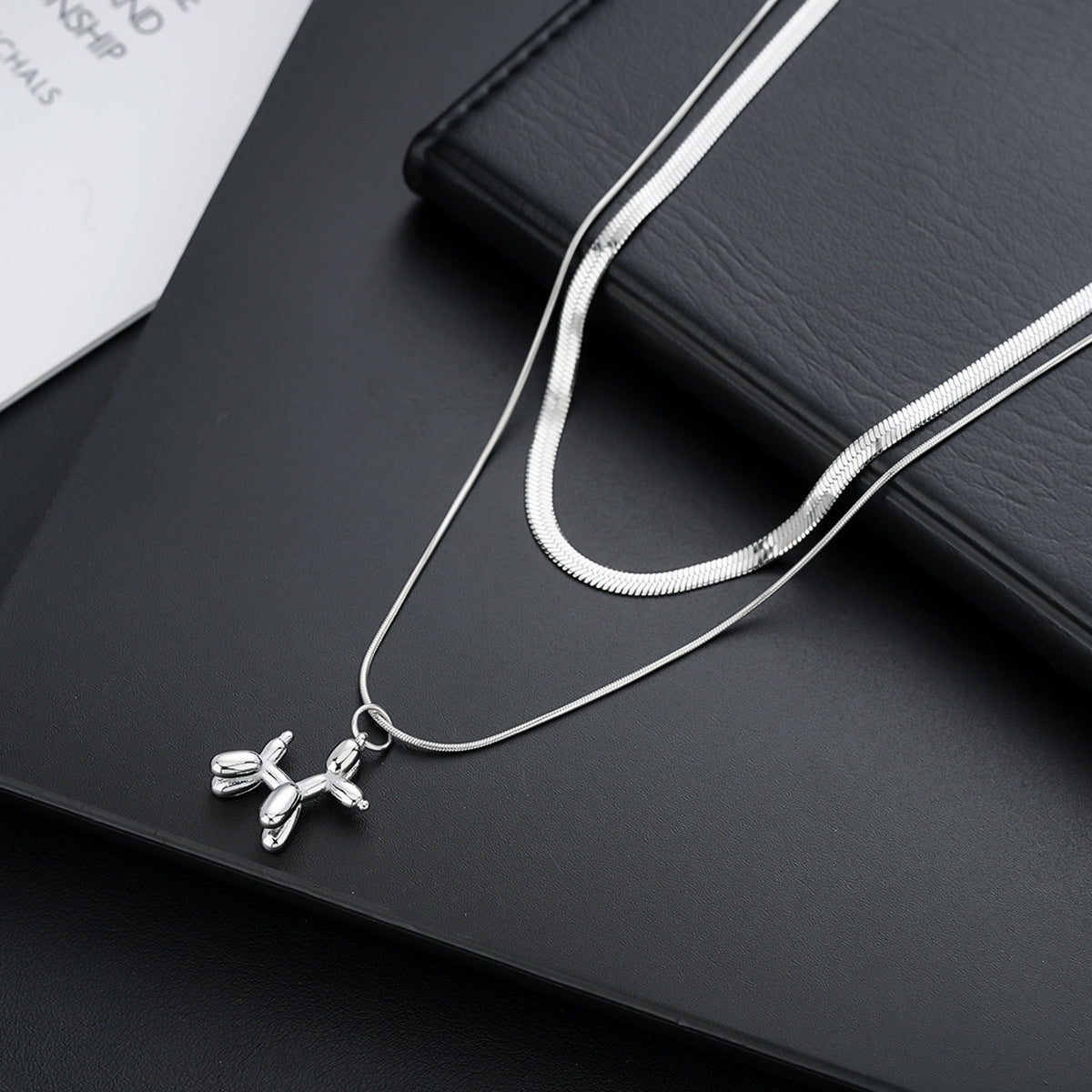 Stainless Steel Silver-Plated Chain