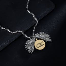 Stainless Steel Silver-Plated Necklace