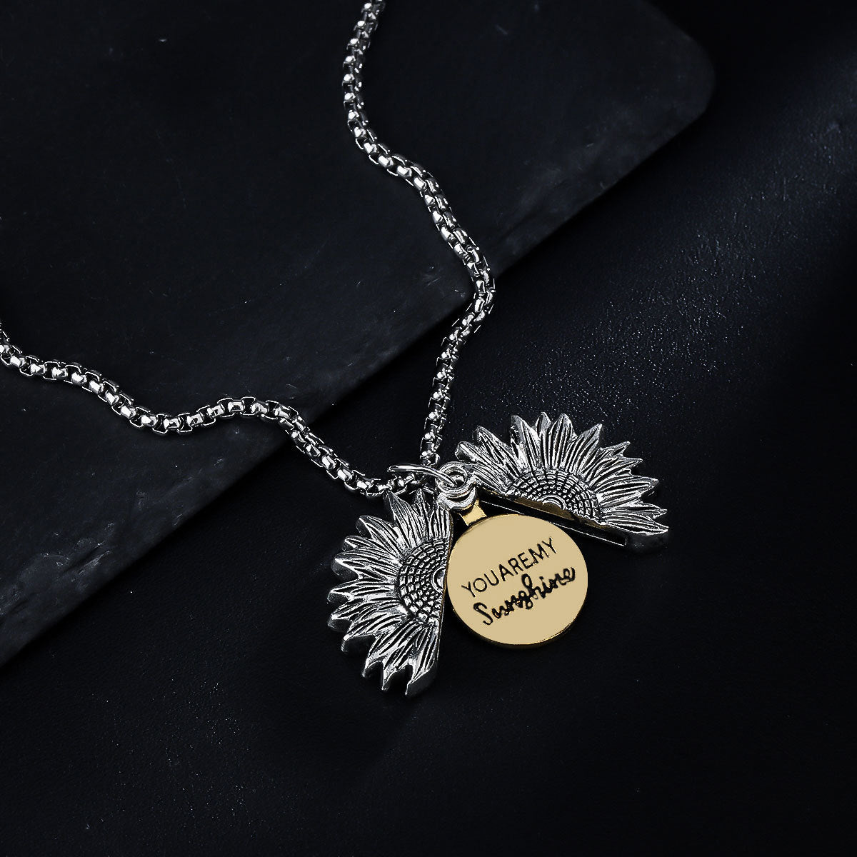 Stainless Steel Silver-Plated Necklace
