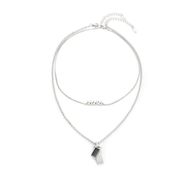 Stainless Steel Silver-Plated Chain