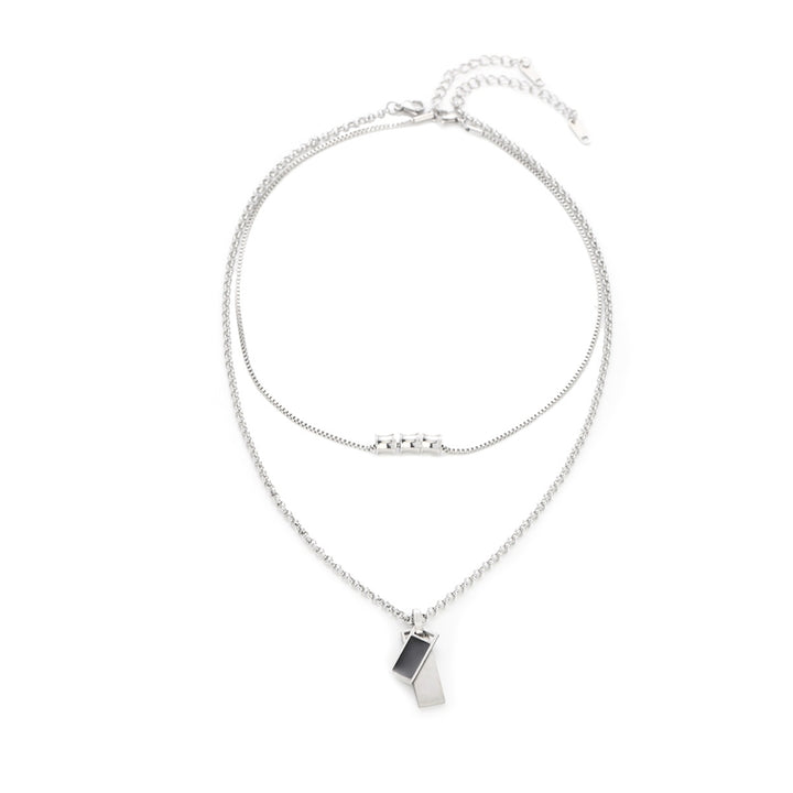 Stainless Steel Silver-Plated Chain