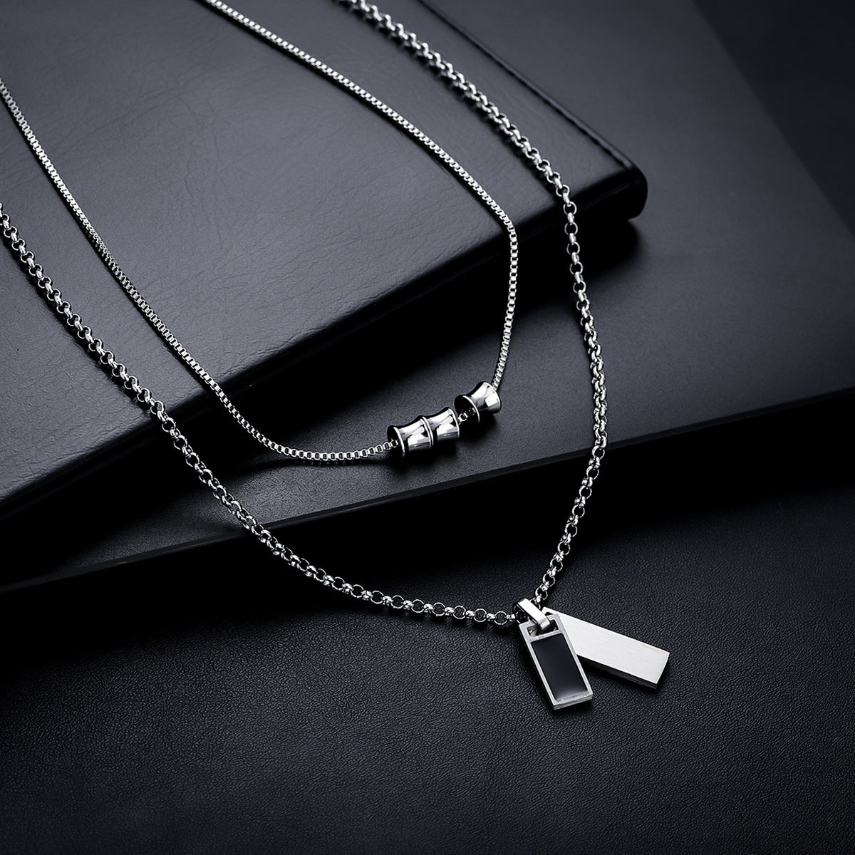 Stainless Steel Silver-Plated Chain