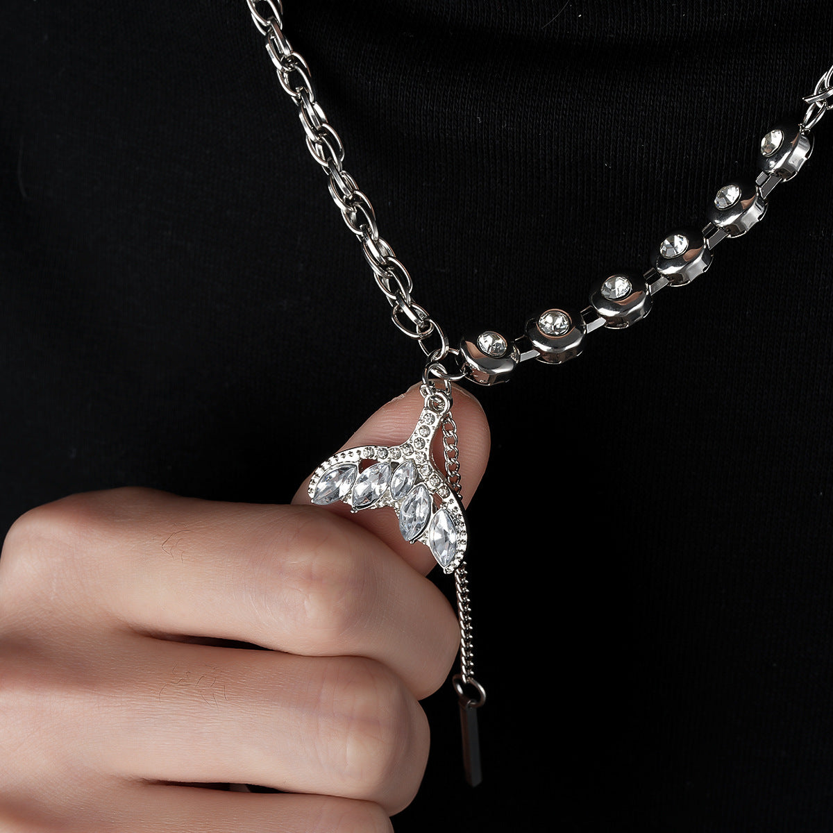 Women Silver Plated Chain