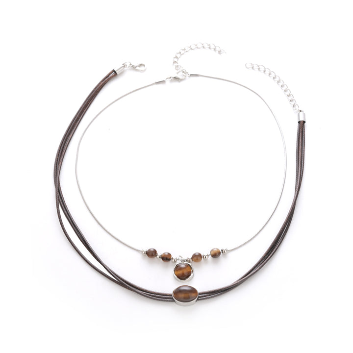 Women Enamelled Minimal Artificial Beads Chain