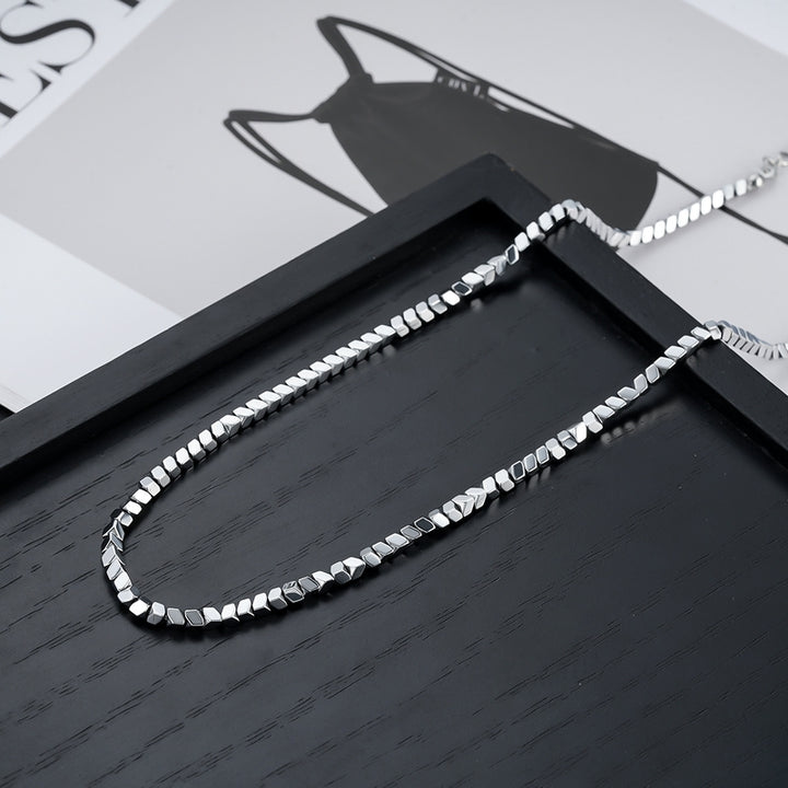 Stainless Steel Silver-Plated Chain