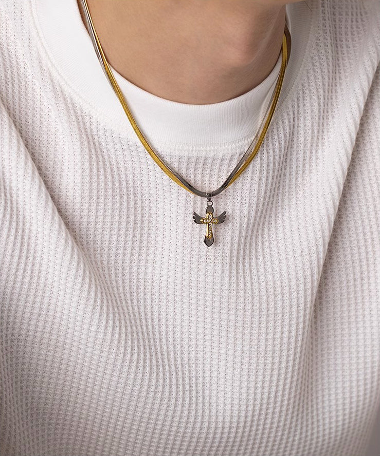 Women Western Silver-Plated Chain