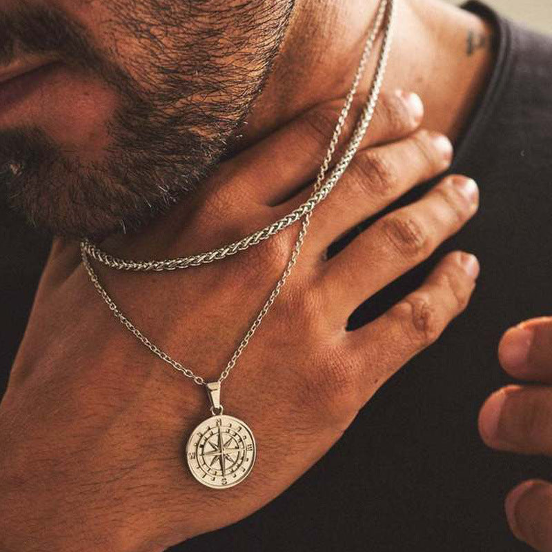 Men Silver-Plated Chain