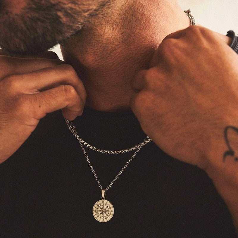 Men Silver-Plated Chain