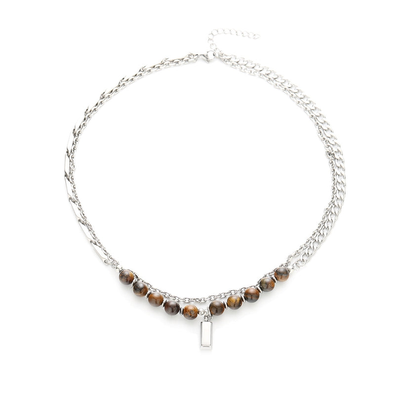 Stainless Steel Silver-Plated Chain