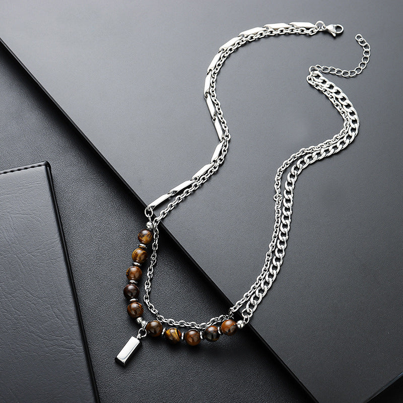 Stainless Steel Silver-Plated Chain
