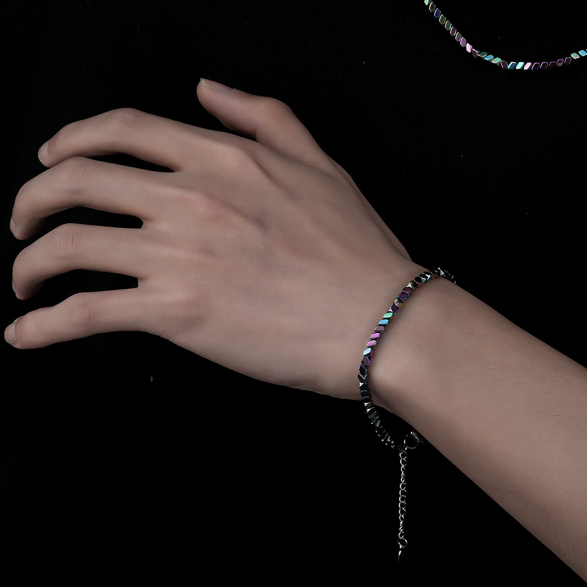 Men Stainless Steel Link Bracelet
