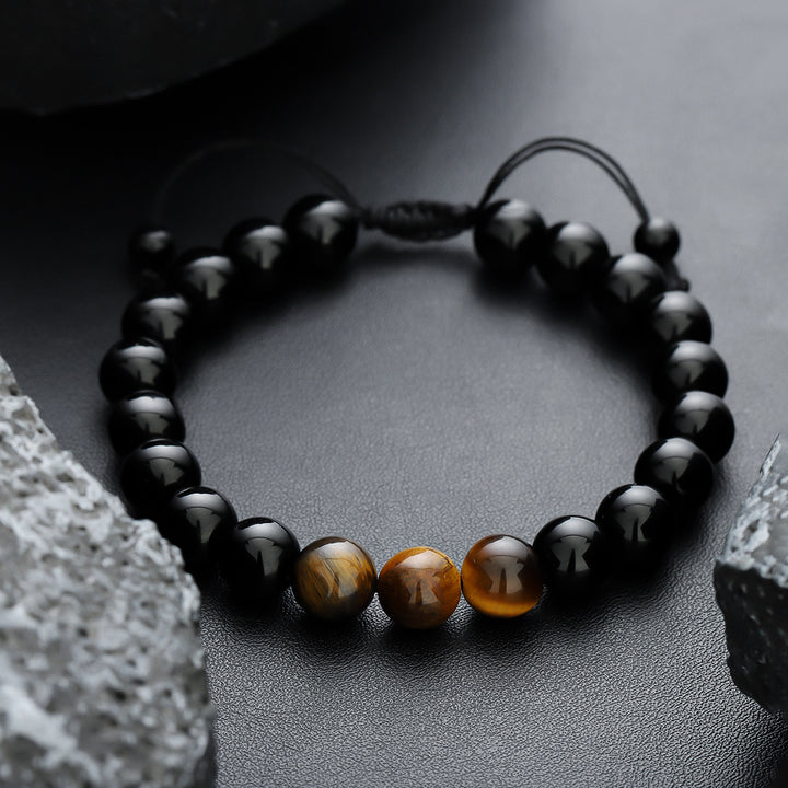 Men Artificial Beads Bracelet