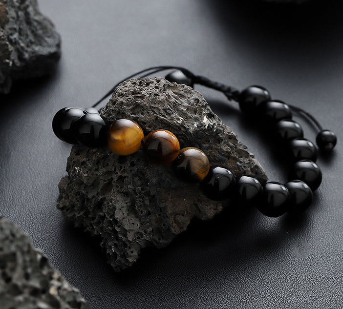 Men Artificial Beads Bracelet