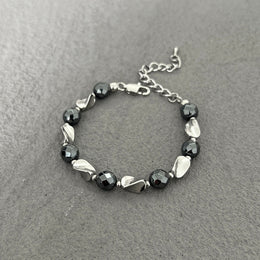 Men Silver-Plated Link Bracelet