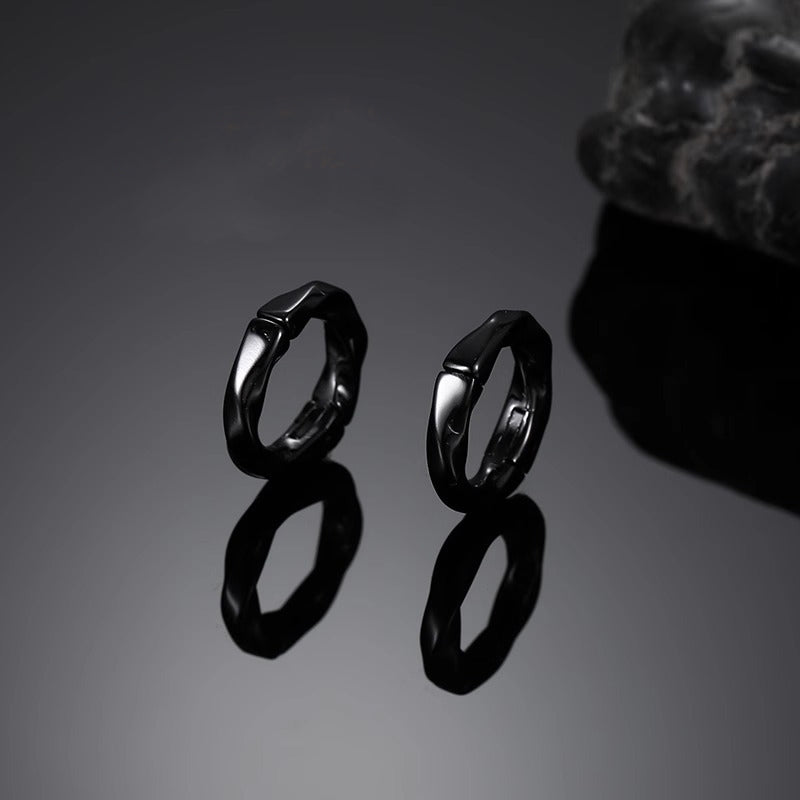 Circular Shaped Hoop Earrings
