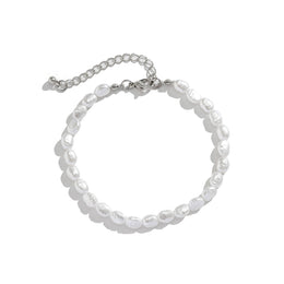 Men Silver-Plated Link Bracelet