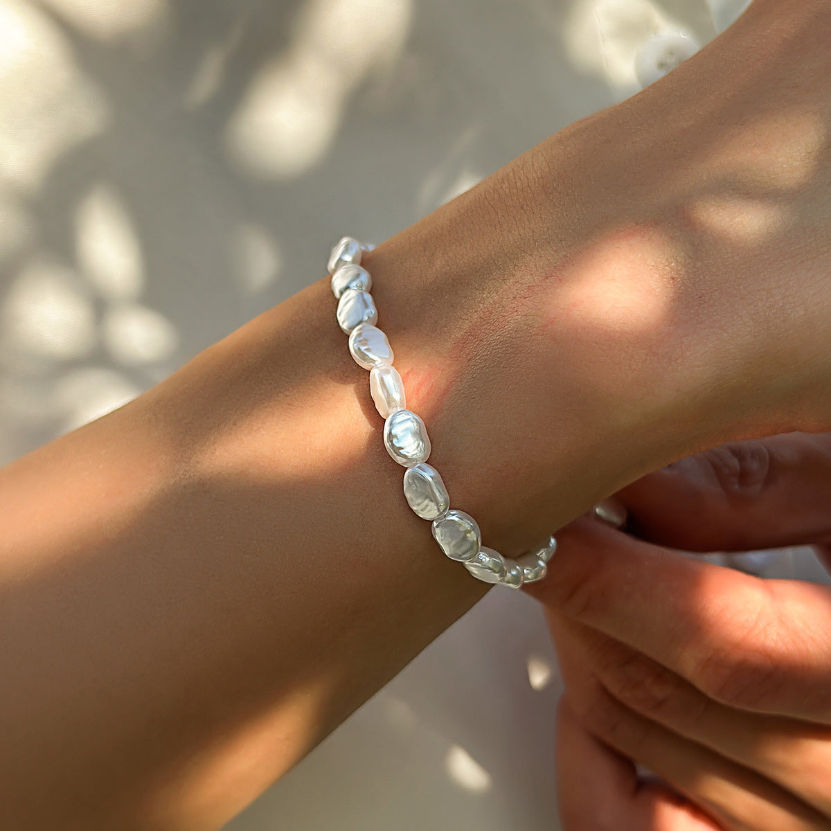 Men Silver-Plated Link Bracelet