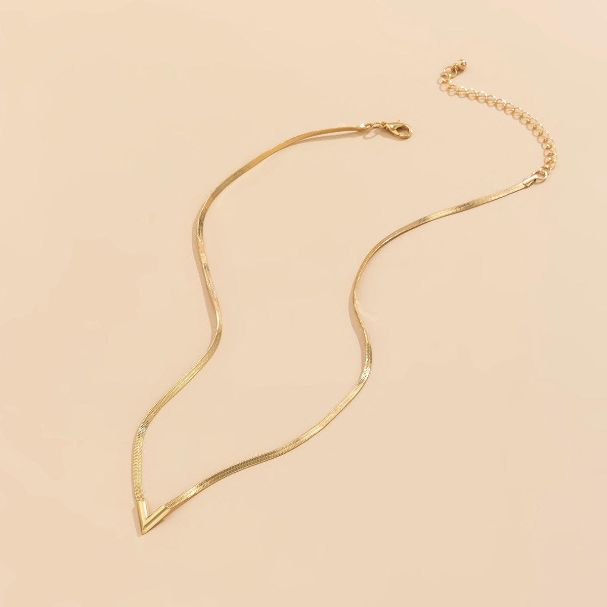 Copper Gold-Plated Minimal Chain